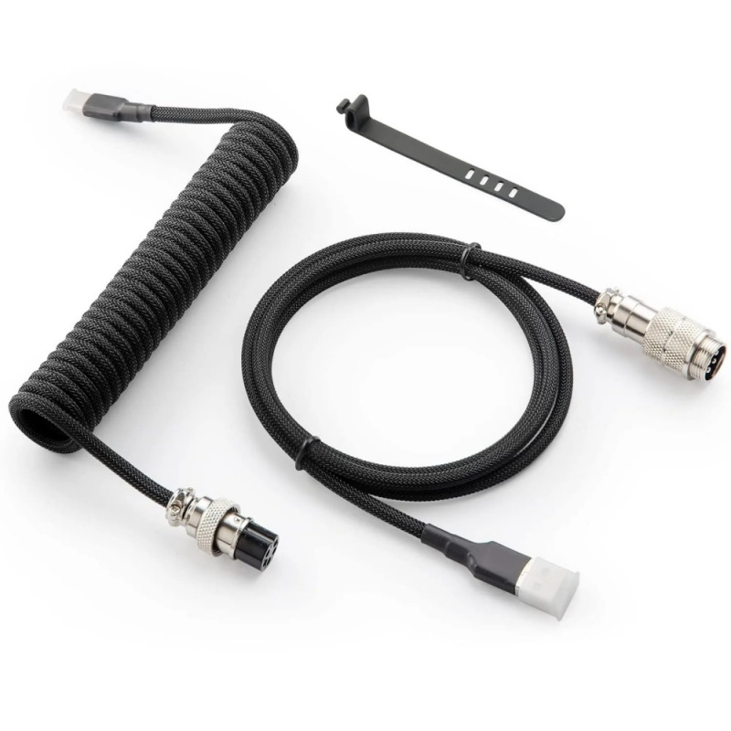 Coiled USB-C Cable with Magnet - Gaming Keyboard Type C recensione e prezzo