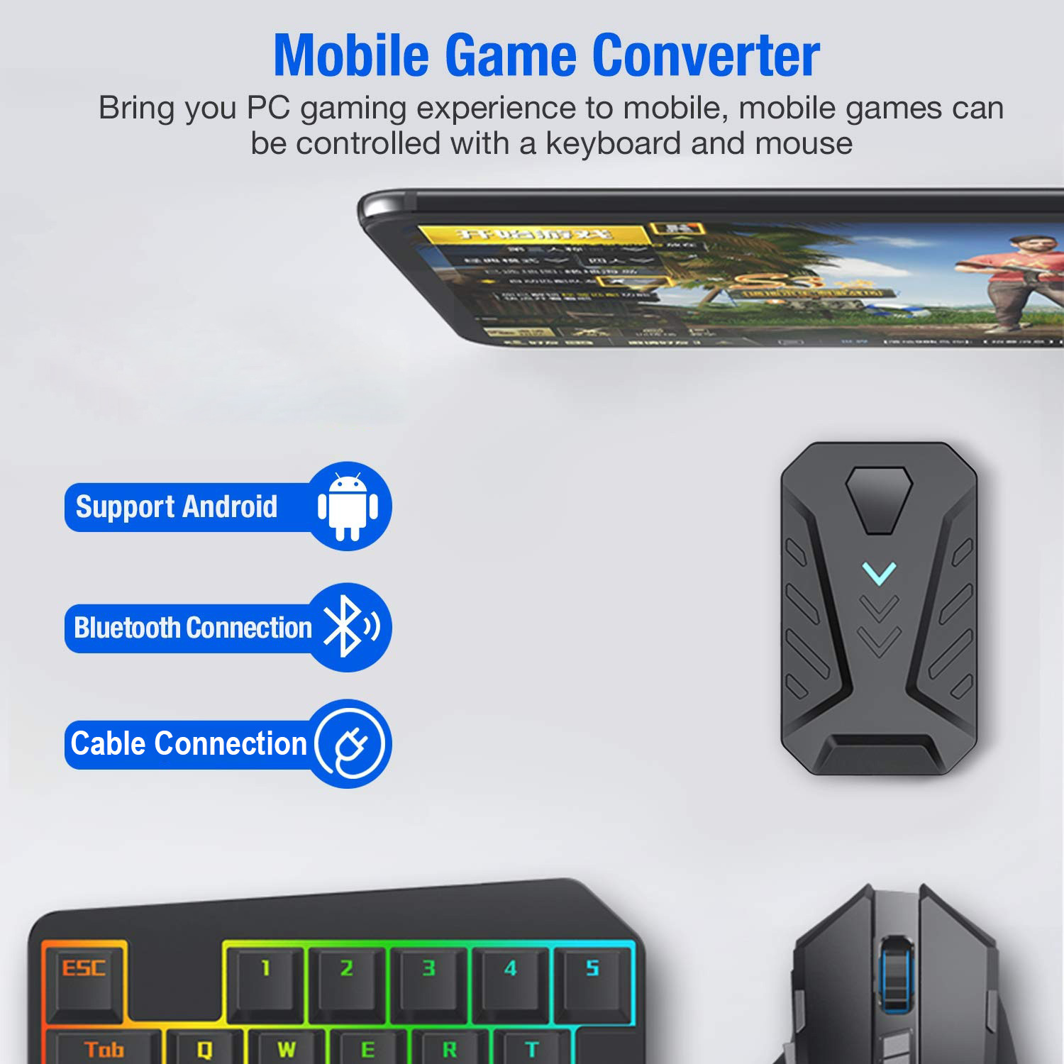 Mobile Games Converter Gaming  - Gaming Keyboard Mobile recensione e prezzo