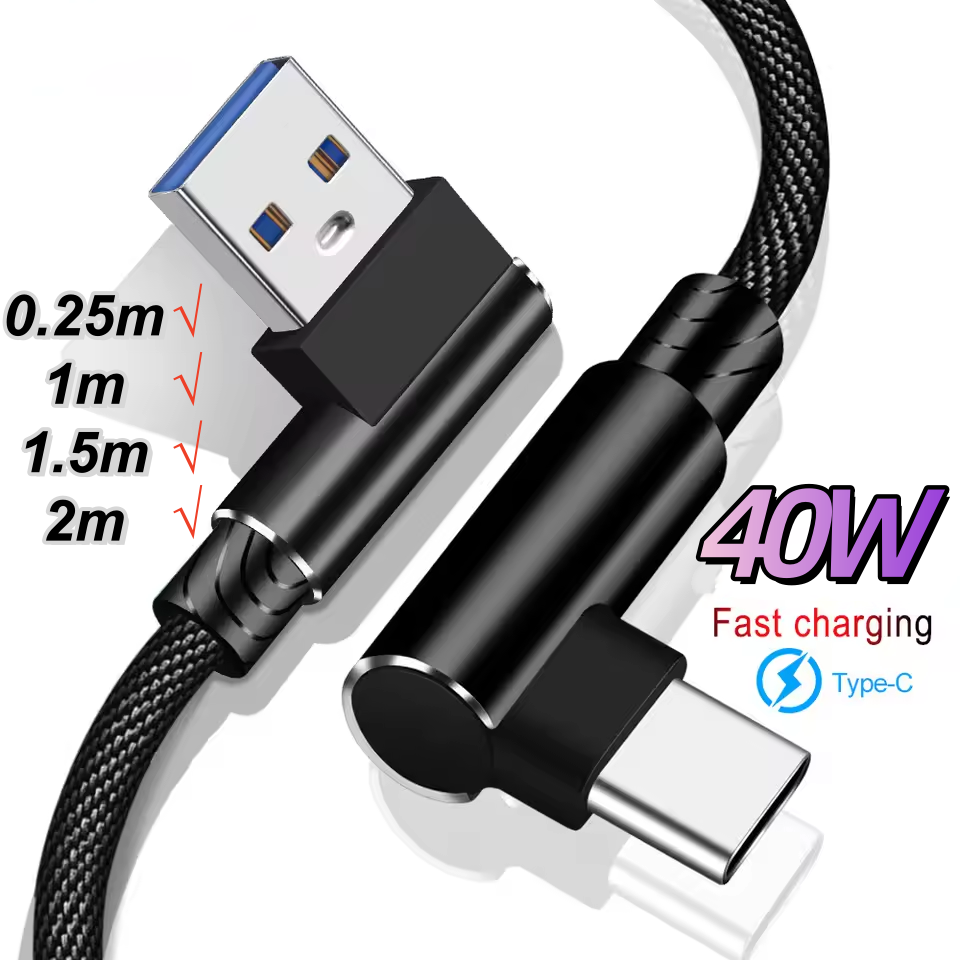 40W USB C Ports Fast Charge Ca - Coiled Usb Cable recensione e prezzo