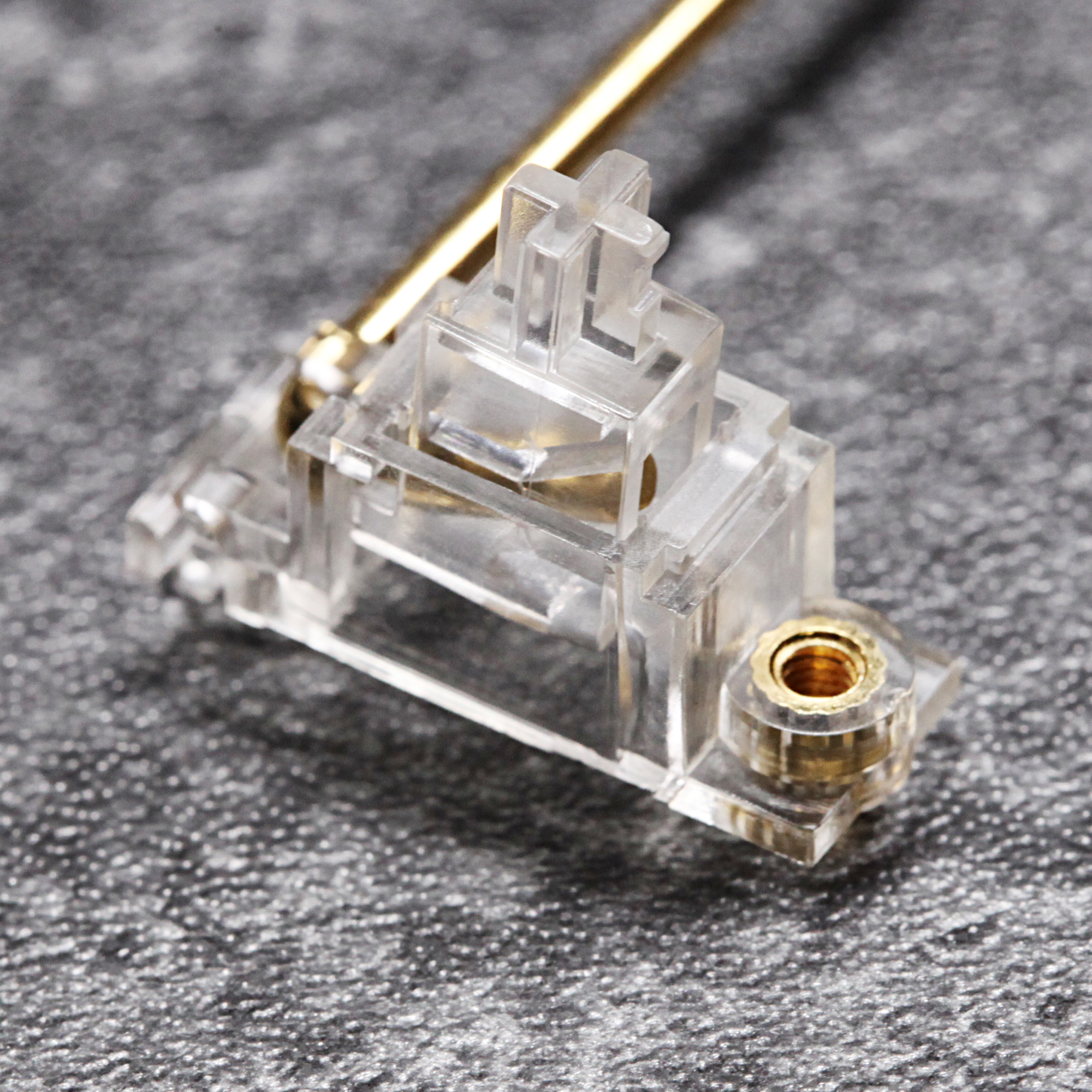 Everglide Transparent Gold Pla - Keyboard Gaming Transparent recensione e prezzo