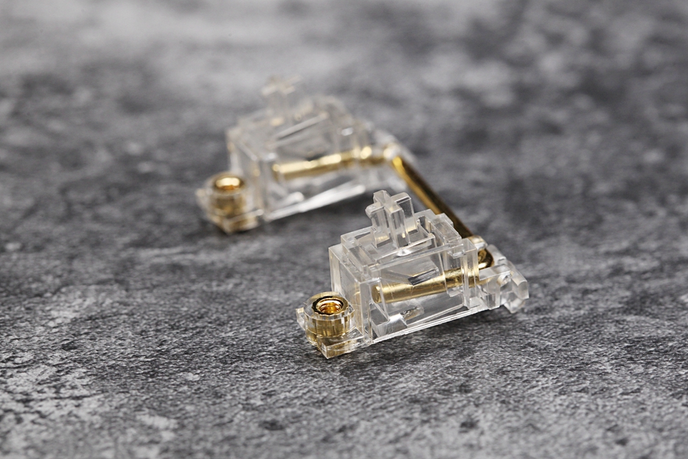 Everglide Transparent Gold Pla - Keyboard Gaming Transparent recensione e prezzo
