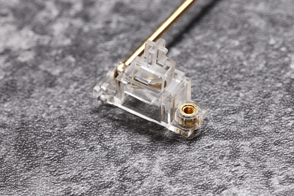 Everglide Transparent Gold Pla - Keyboard Gaming Transparent recensione e prezzo