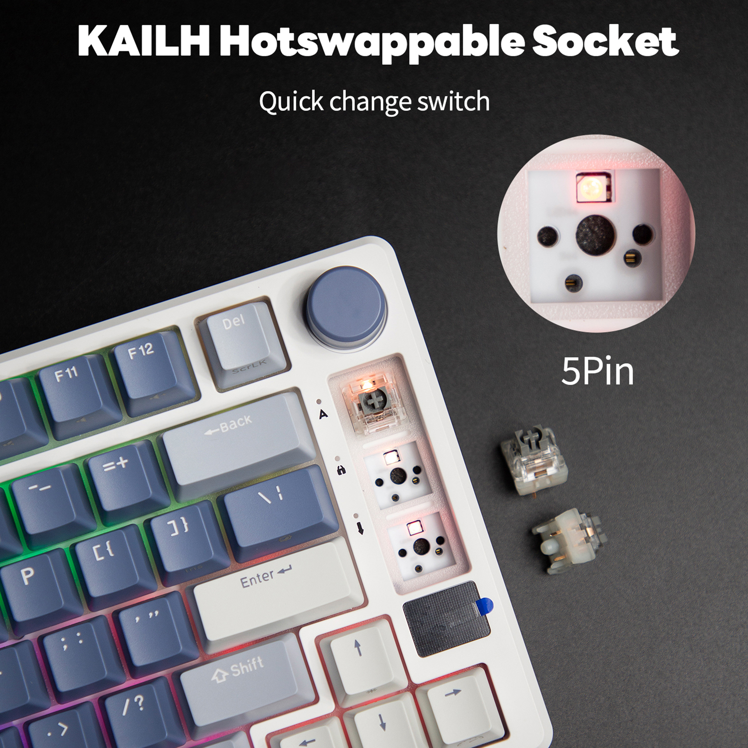 RK ROYAL KLUDGE M75 2.4G Wirel - Gaming Keyboard Mobile recensione e prezzo