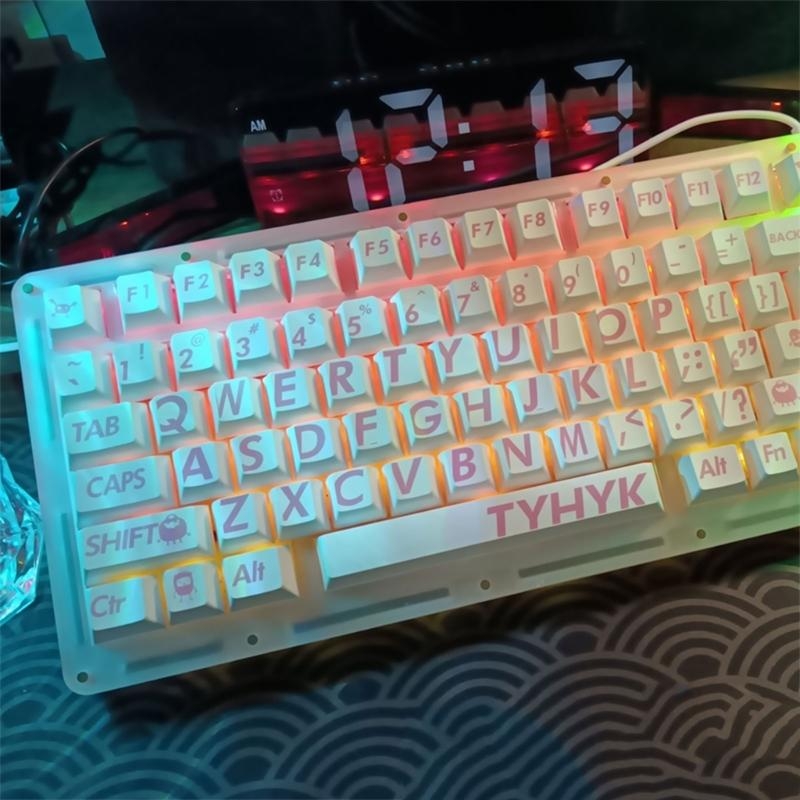 132Keys Big Letter PBT Keycap  - Gaming Keyboard Best recensione e prezzo