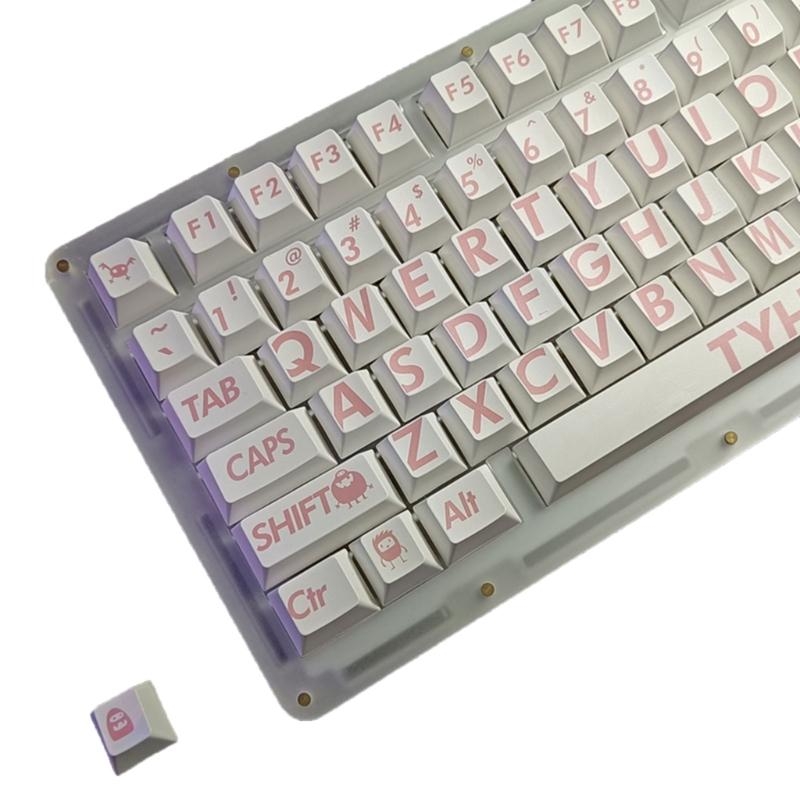 132Keys Big Letter PBT Keycap  - Gaming Keyboard Best recensione e prezzo