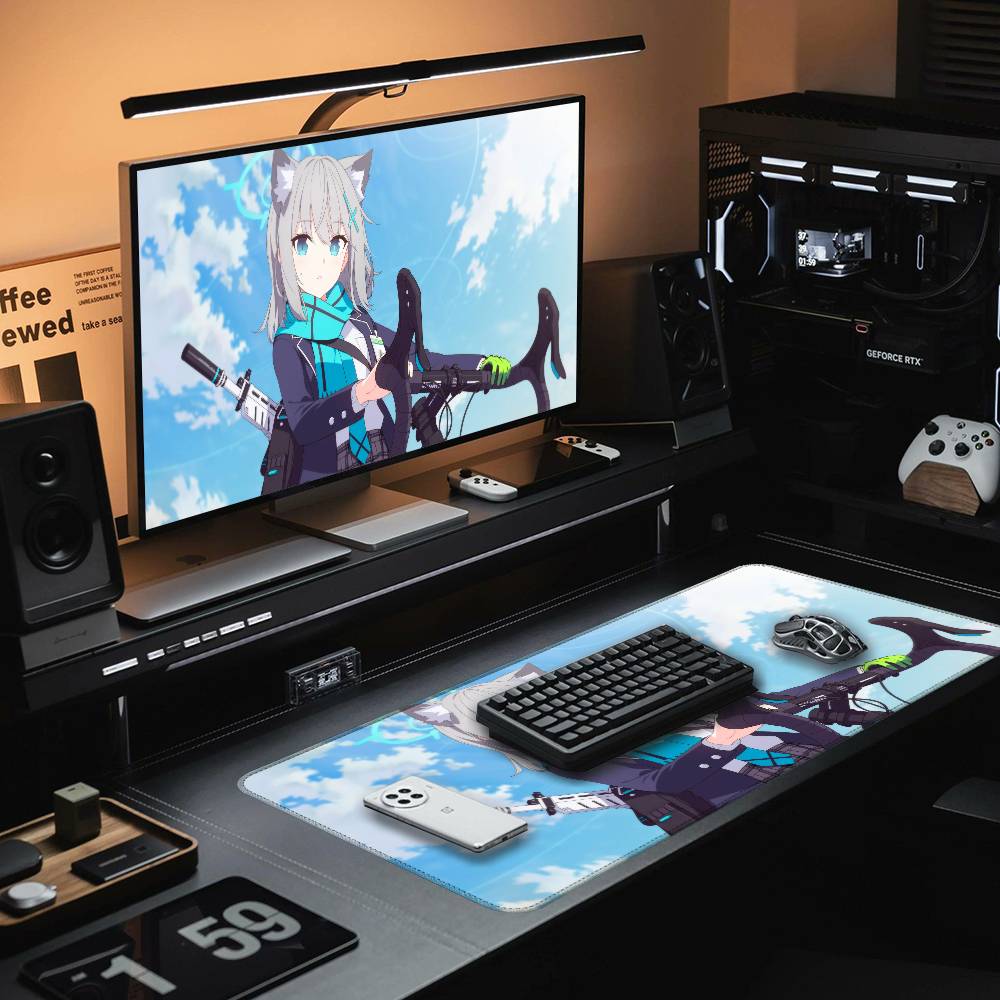 Blue Archive Mouse Pad Rubber  - Gaming Keyboard Blue recensione e prezzo