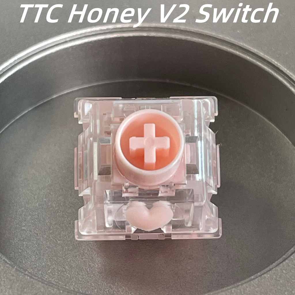 TTC Honey V2 Keyboard Switch 5 - Keyboard Gaming Transparent recensione e prezzo
