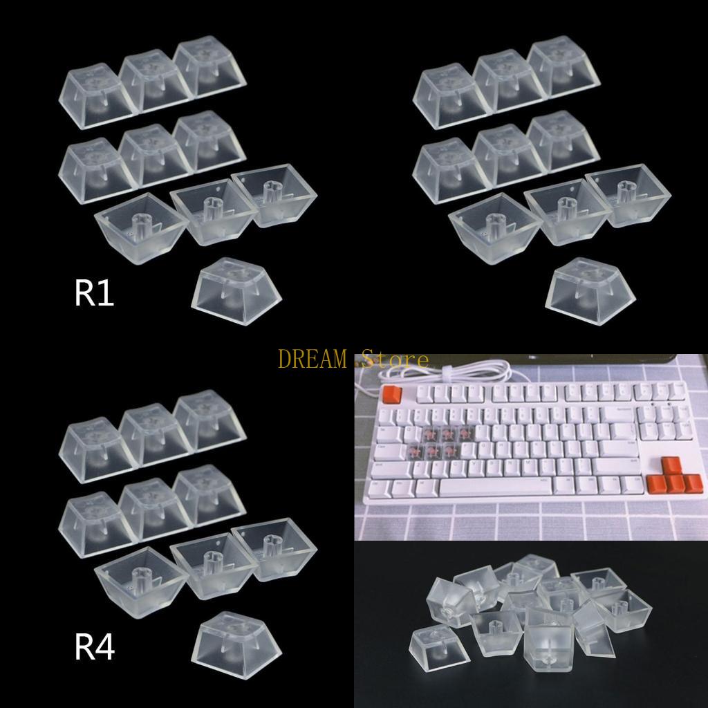 10Pcs Transparent ABS Universa - Gaming Keyboard Best recensione e prezzo