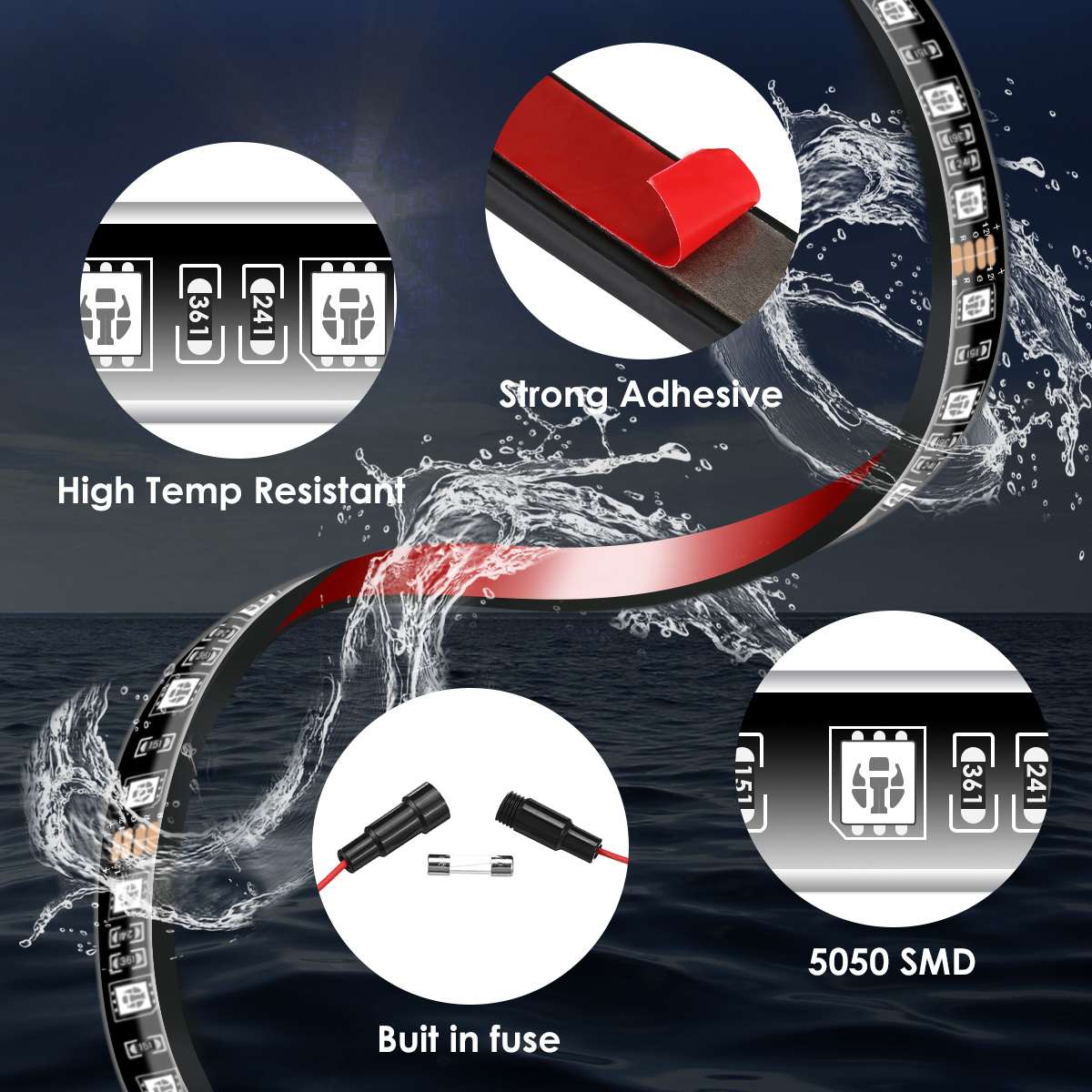Wireless LED Car Flexible Unde - Rgb Underglow Strip recensione e prezzo