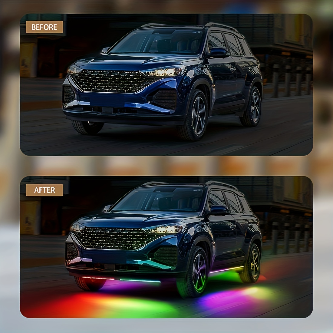 RGB Flexible Car Underglow Lig - Rgb Underglow Strip recensione e prezzo
