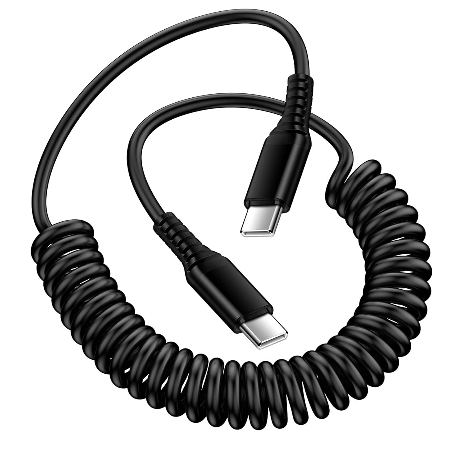 Android Auto USB C to USB C Ca - Coiled Usb Cable recensione e prezzo
