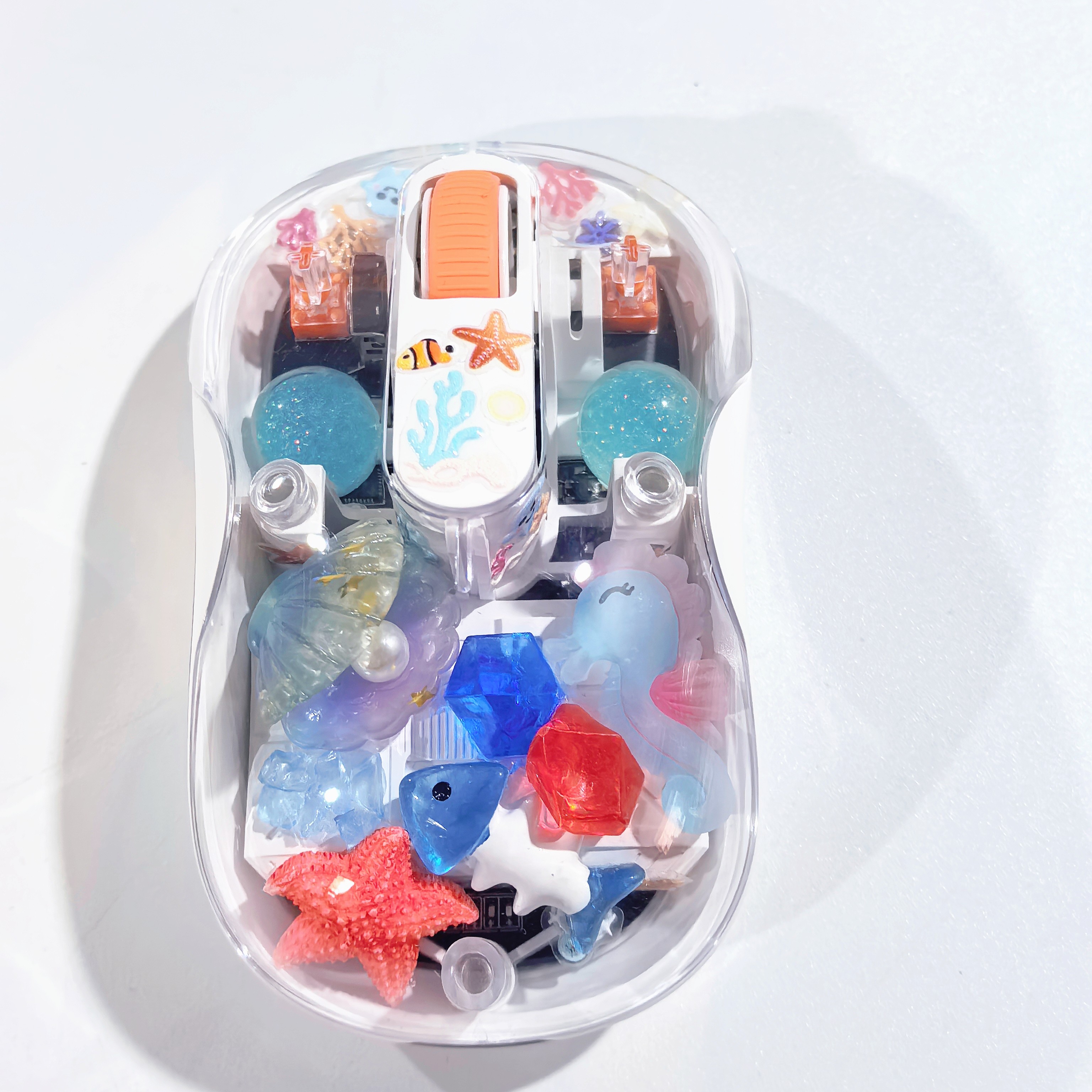 Whale/Starfish Handmade Transp - Keyboard Gaming Transparent recensione e prezzo