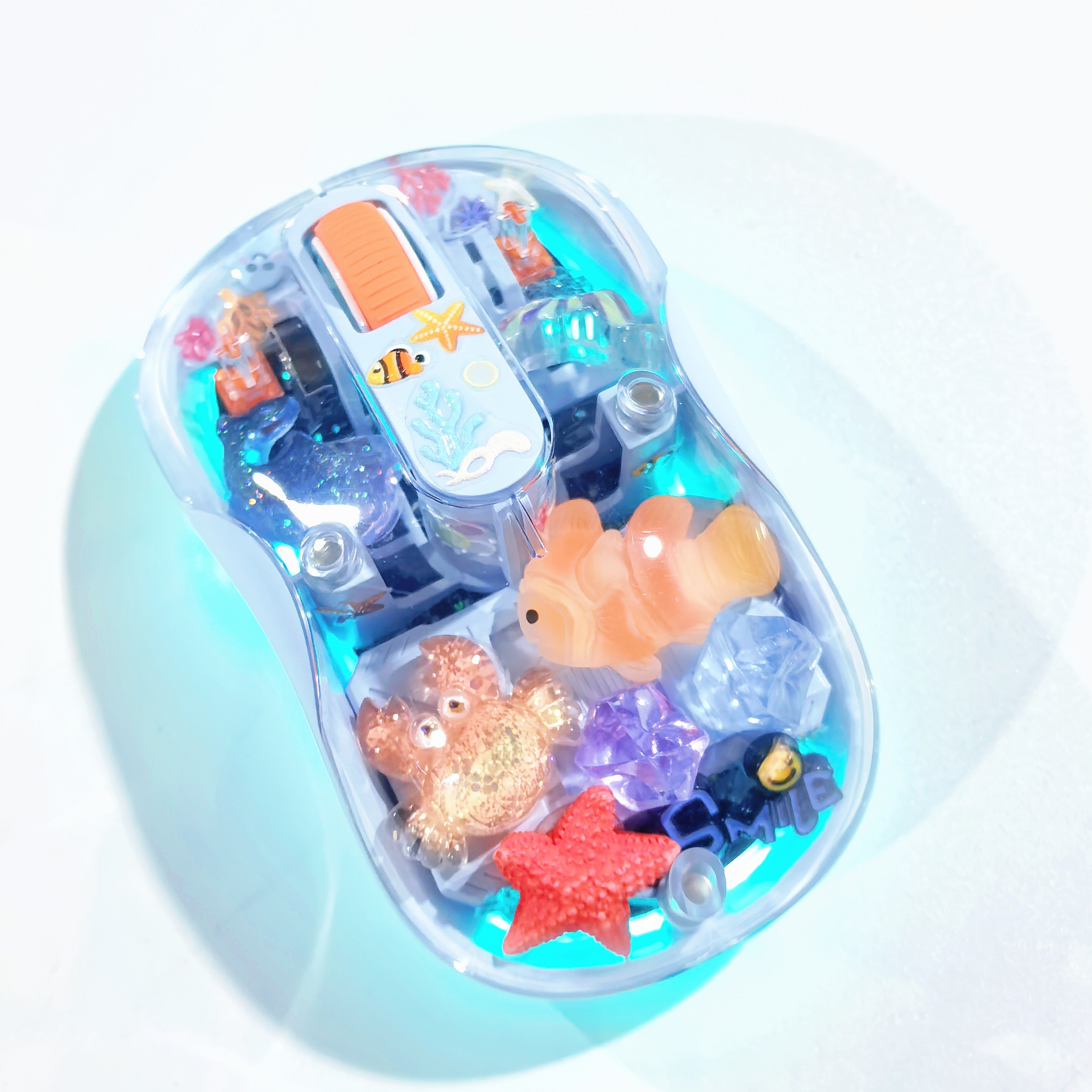 Whale/Starfish Handmade Transp - Keyboard Gaming Transparent recensione e prezzo