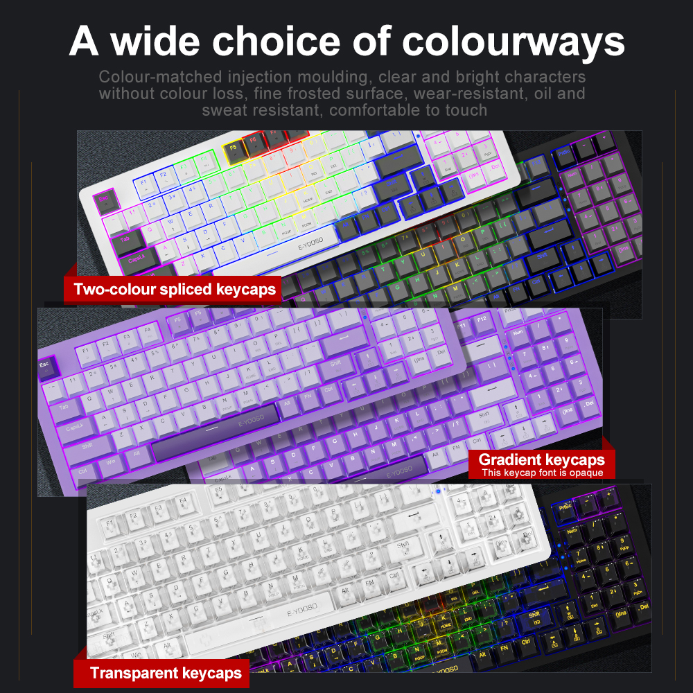 E-YOOSO Z94 USB Mechanical Gam - Gaming Keyboard Bundle recensione e prezzo